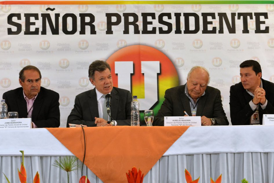 «Que no se equivoquen, mi partido es La U»: Santos