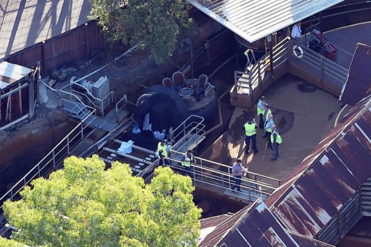 Cierran temporalmente parque de diversiones de Australia en el que murieron 4 personas