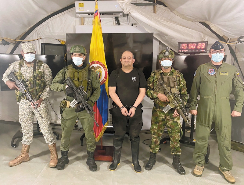 El día que fue capturado “Otoniel”, líder del Clan del Golfo