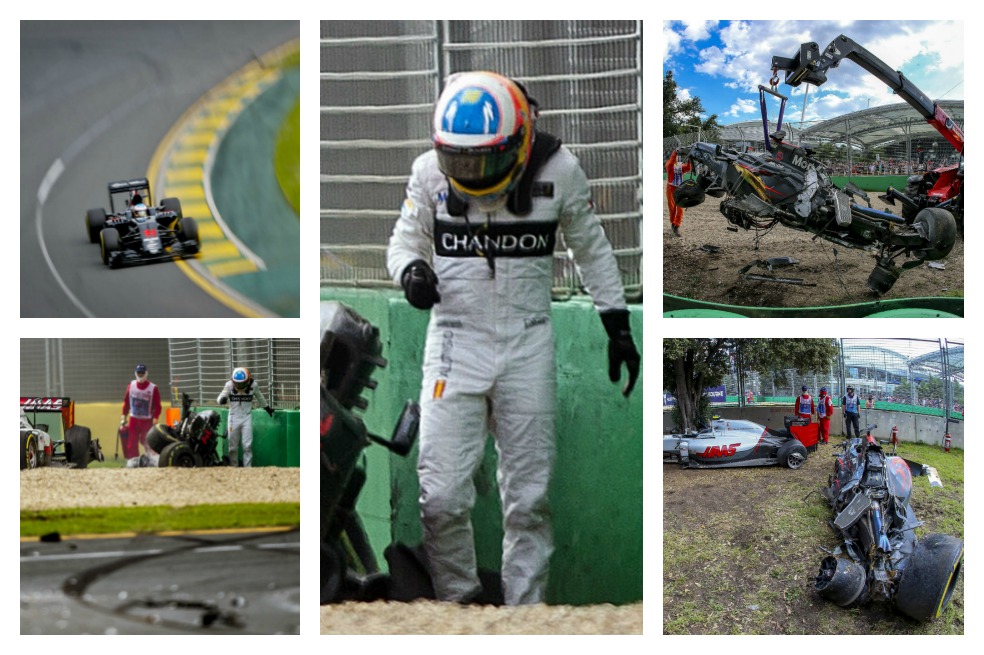Las imágenes que evidencian la milagrosa salvada de Fernando Alonso