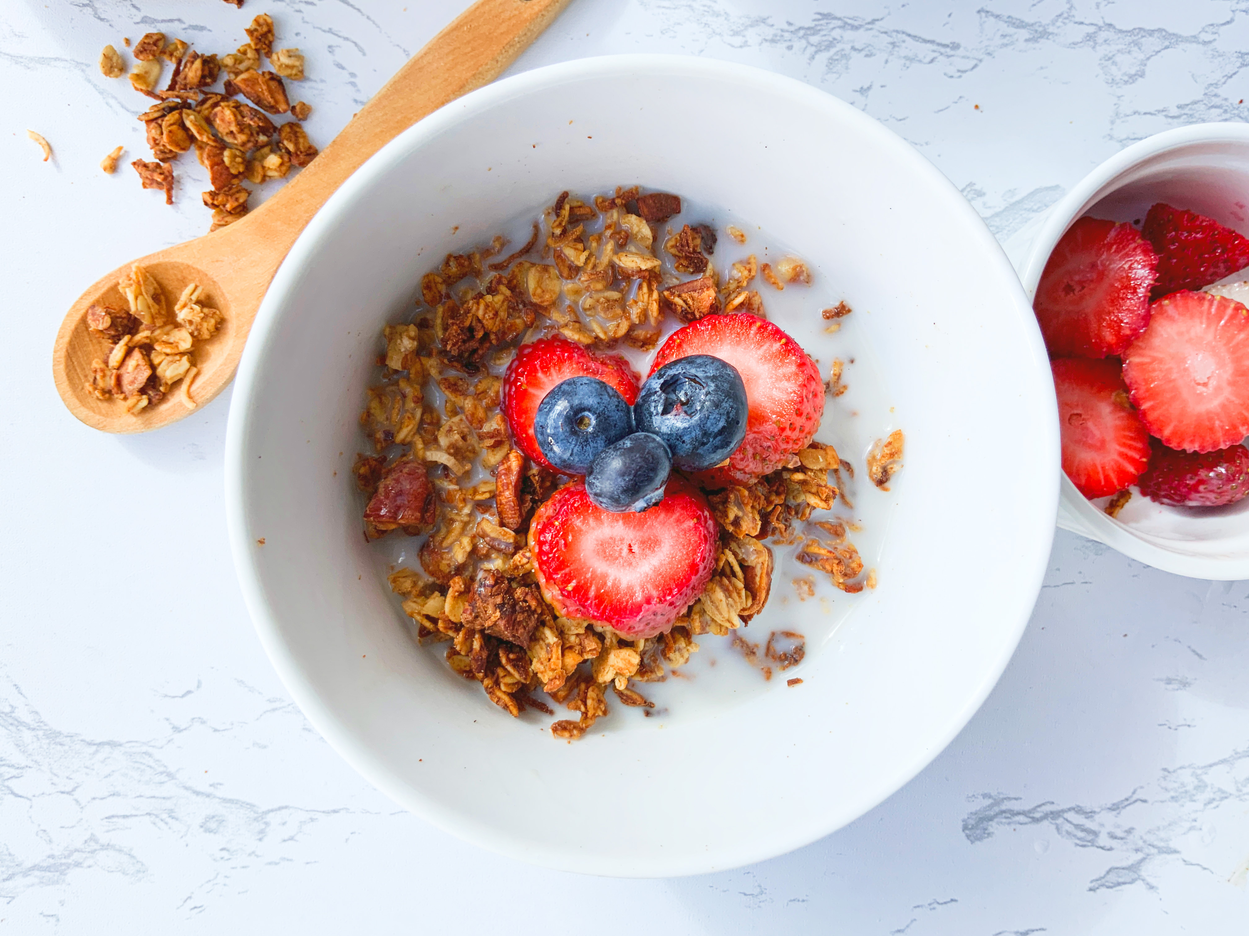 Receta: granola, sin azúcar adicionada, fácil de preparar en casa
