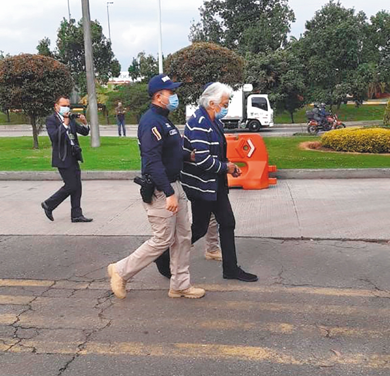 Carlos Mahecha fue capturado en febrero de 2021 y permanece detenido. / Archivo particular