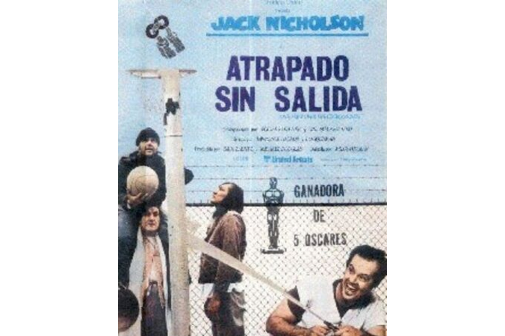 La película "One Flew Over the Cuckoo's Nest" (1975) fue doblada en México por los estudios Sono-Mex.