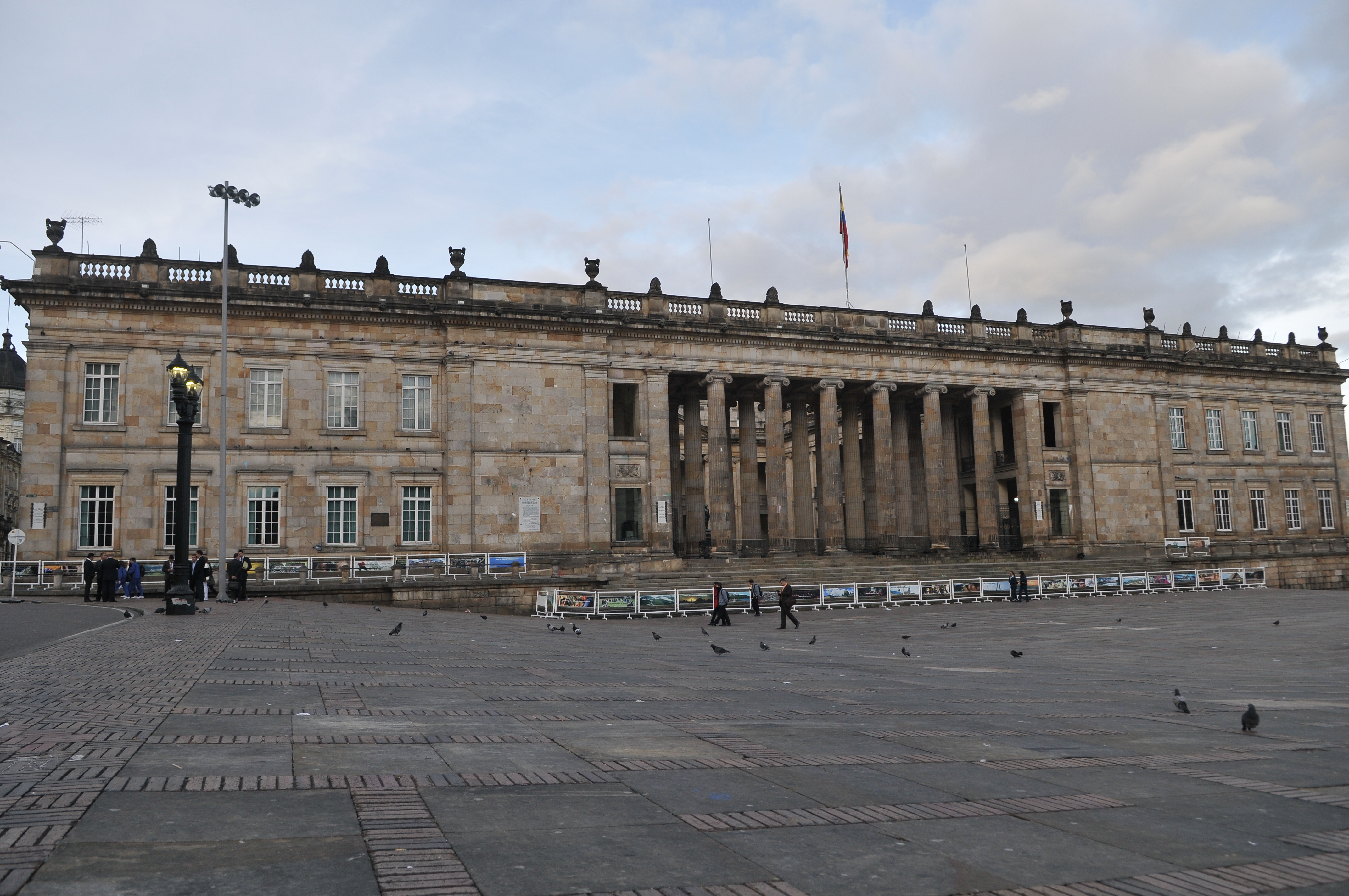 Sede del Congreso Nacional, máximo órgano legislativo de la República de Colombia
