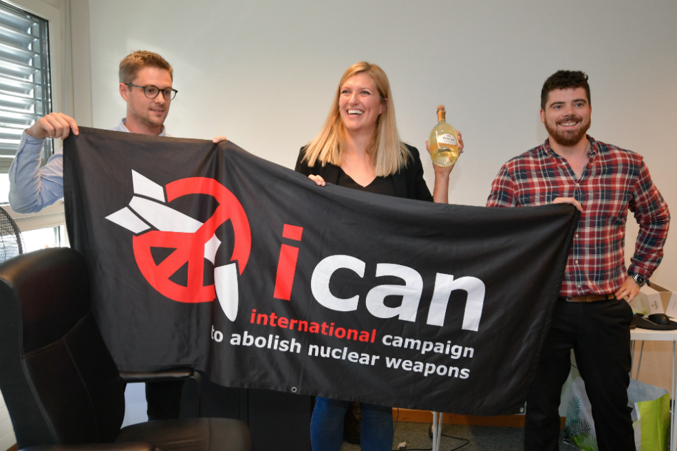 Campaña internacional antinuclear, galardonada con premio Nobel de la Paz