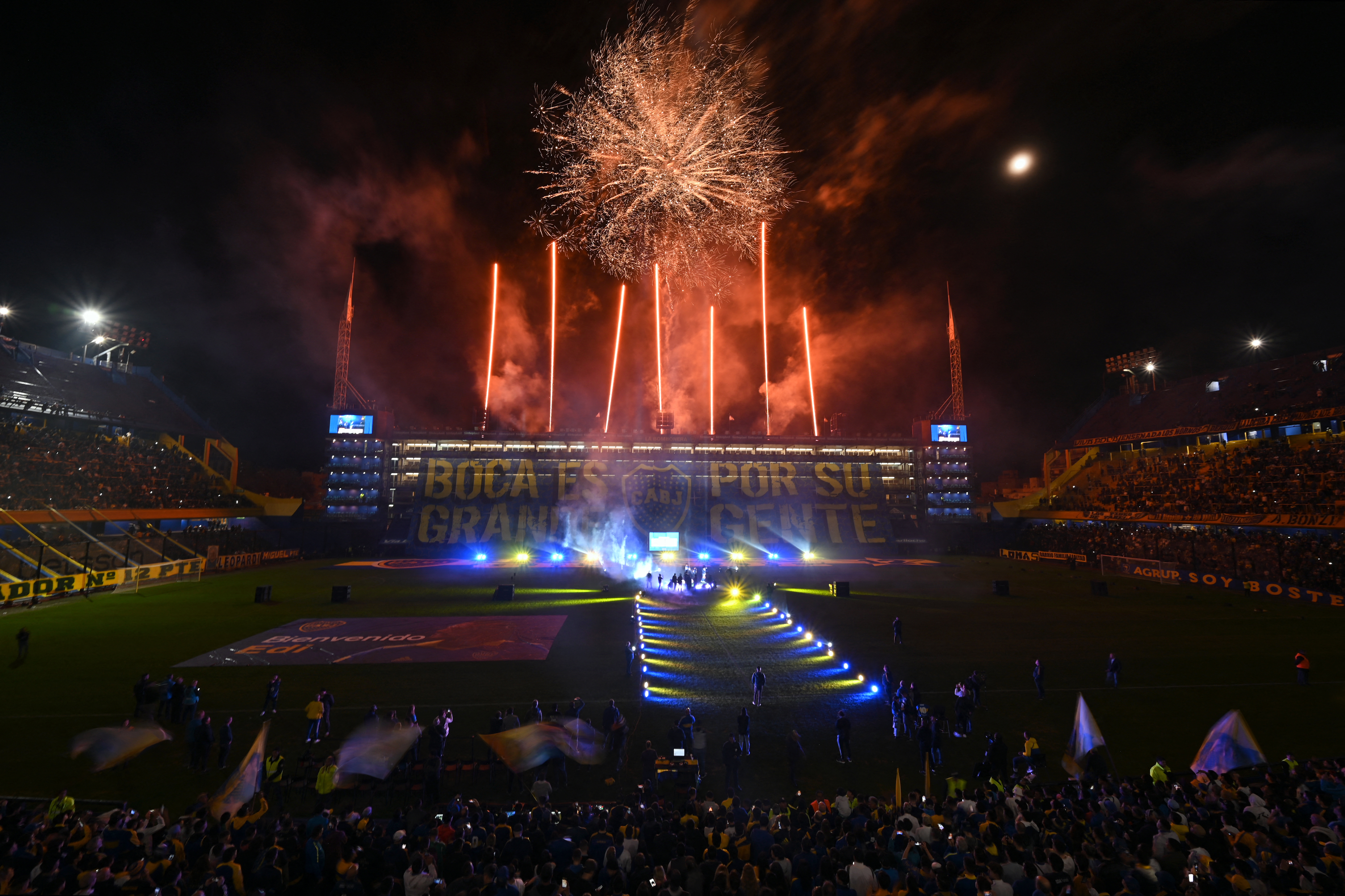 El impresionante recibimiento de Boca Juniors a Edinson Cavani