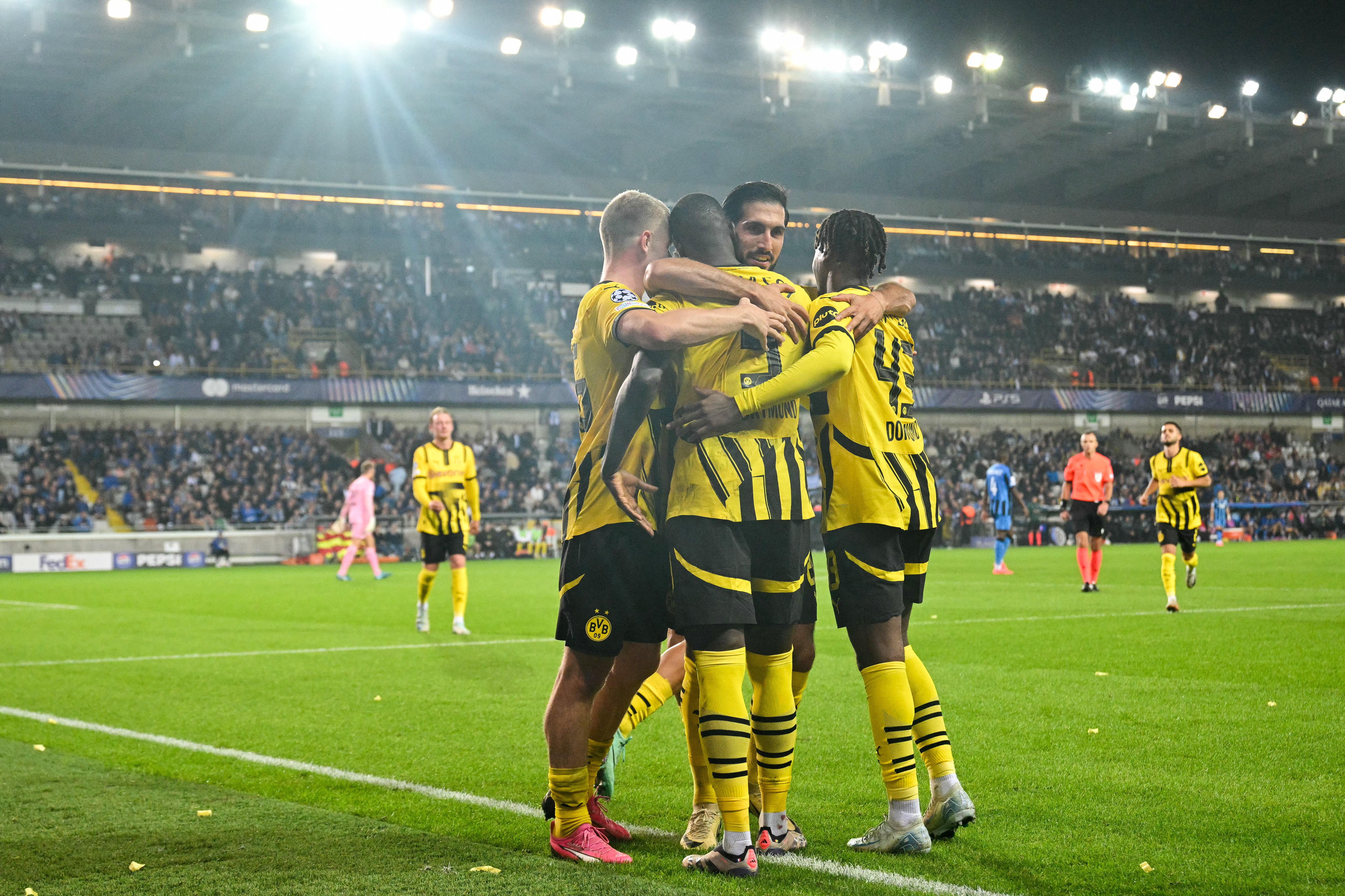 Vea las goleadas de Borussia Dortmund y Celtic en la Champions League: video