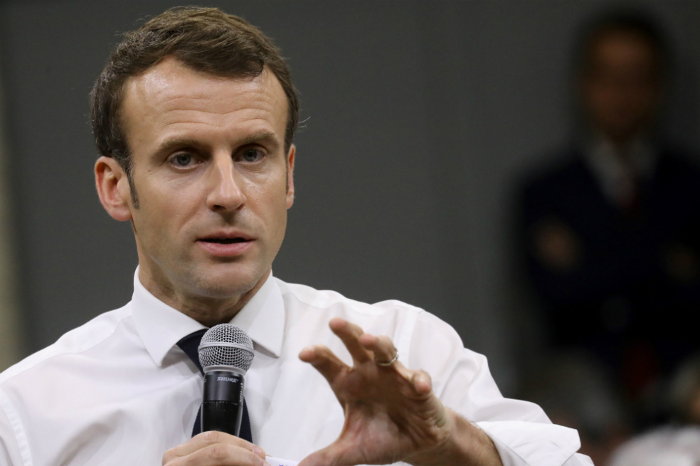 Macron dice que «Europa apoya la restauración de la democracia en Venezuela»
