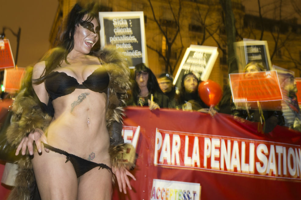 Prostitutas francesas salen en defensa de su profesión
