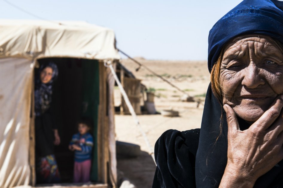 Un sistema de pago mediante reconocimiento de iris en un campo de refugiados
