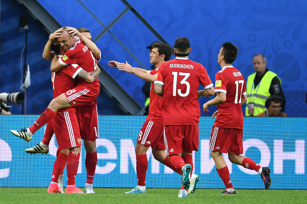 Rusia debuta con triunfo en la Copa Confederaciones