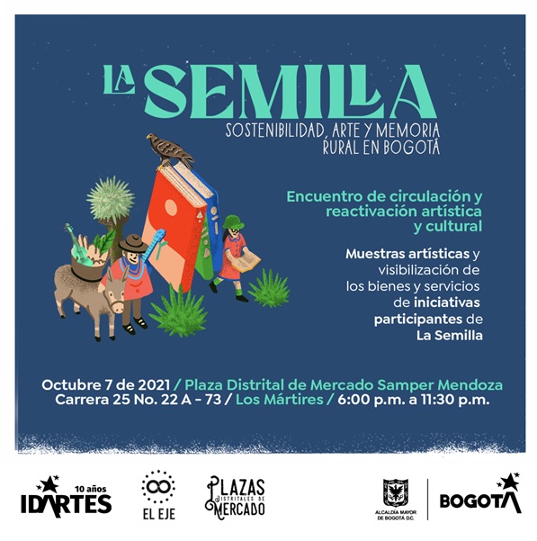 Alístese para el encuentro campesino en la Plaza de Los Mártires de Bogotá
