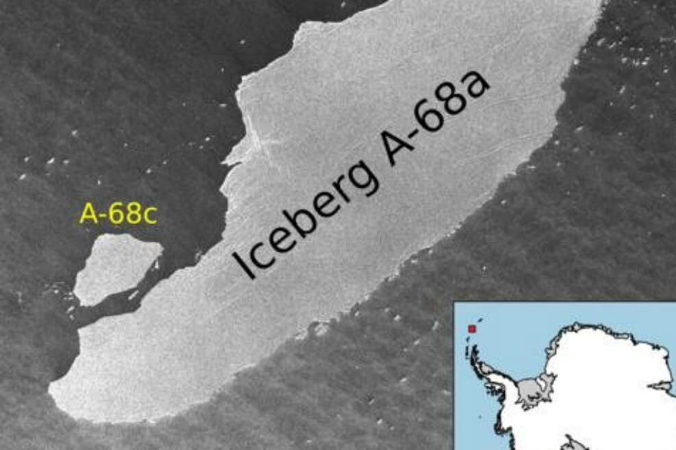 El iceberg más grande del mundo se fragmenta
