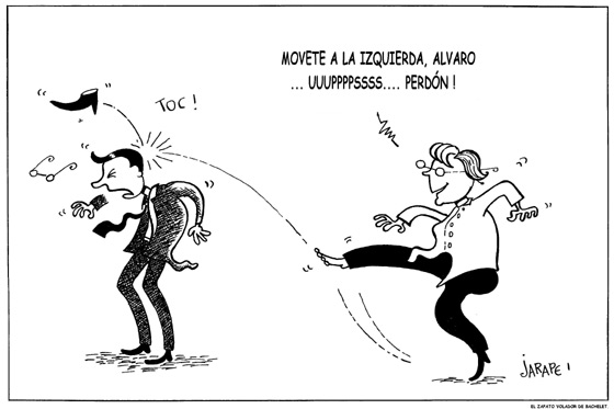 A la izquierda
