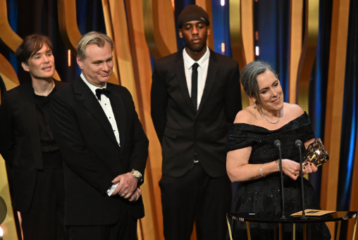 Youtuber se coló a recibir premio BAFTA junto a actores de “Oppenheimer”: ¿Quién es?