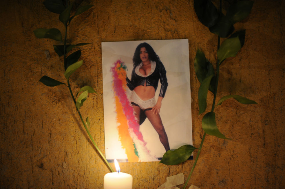 Pie de foto: La lideresa trans Wanda Fox fue asesinada el 28 de octubre de 2009.