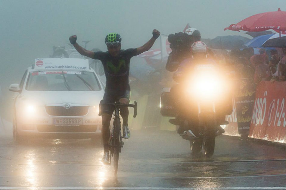 Dayer Quintana, hermano de Nairo, ganador de la tercera etapa de la vuelta a Austria