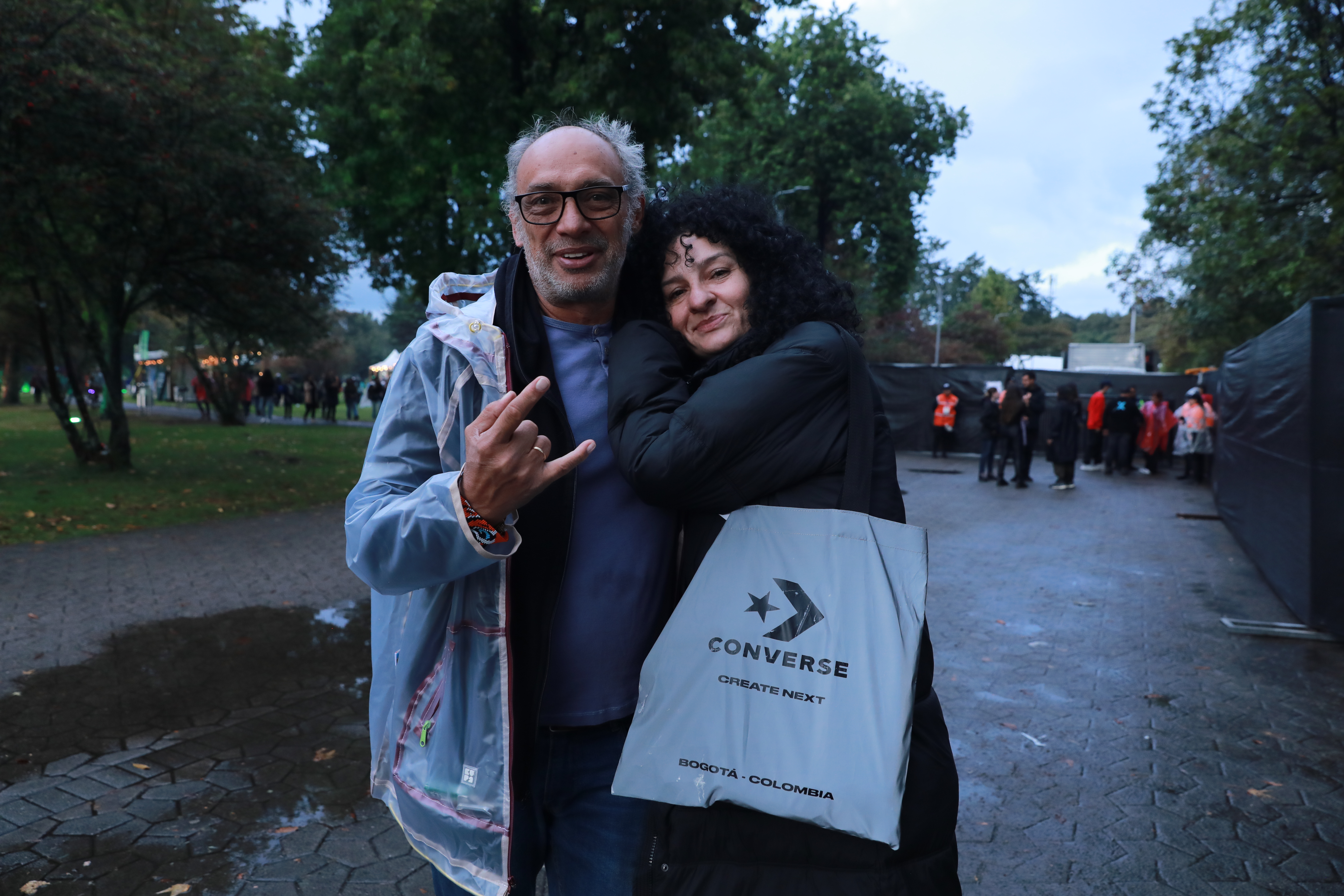 Julio Correal y Paola Payares