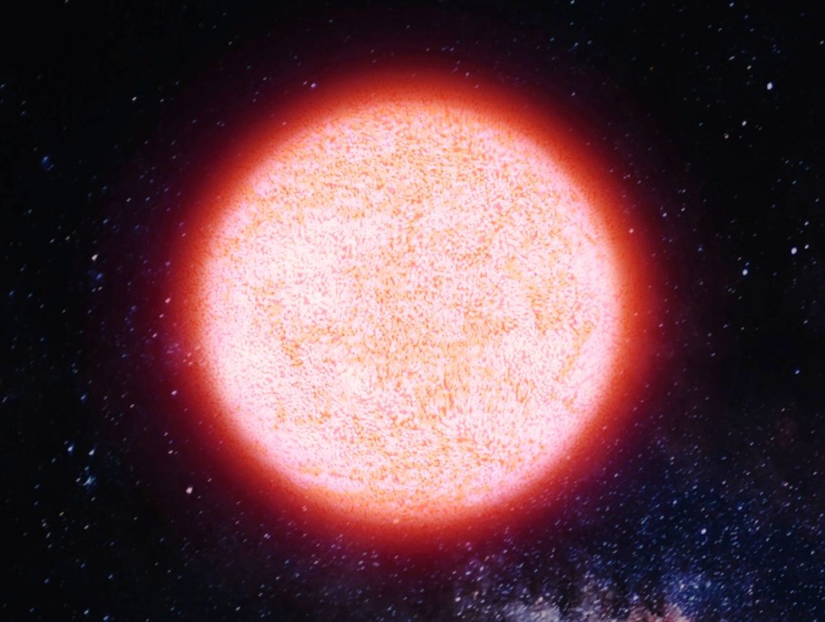 Científicos observaron en tiempo real la explosión de una estrella