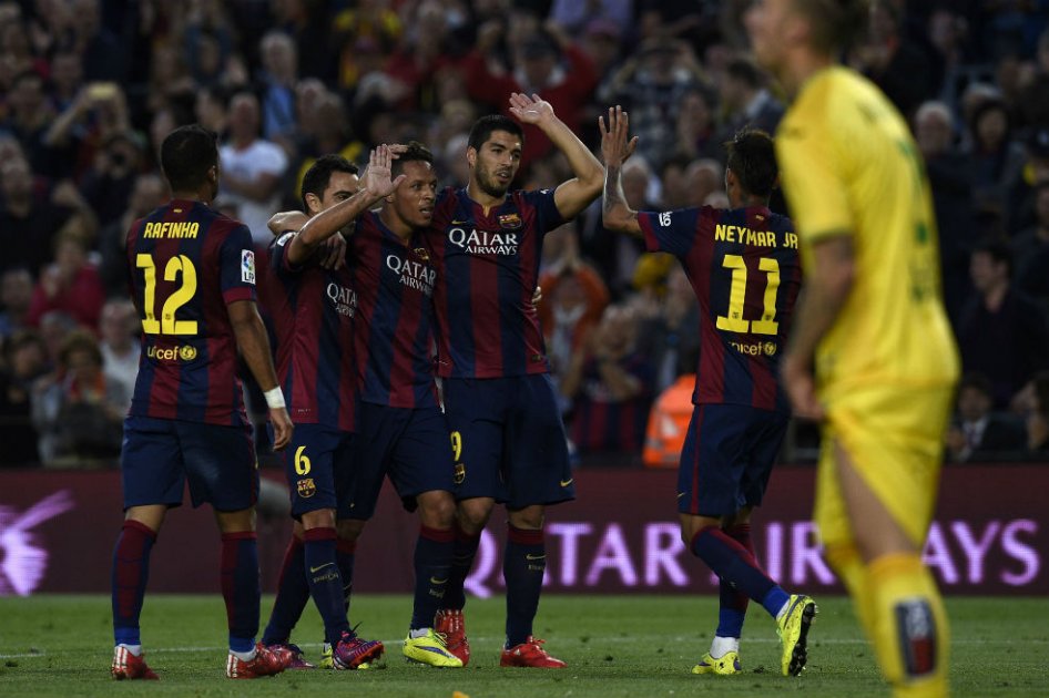 Barcelona goleó y se afianza en la punta de la Liga