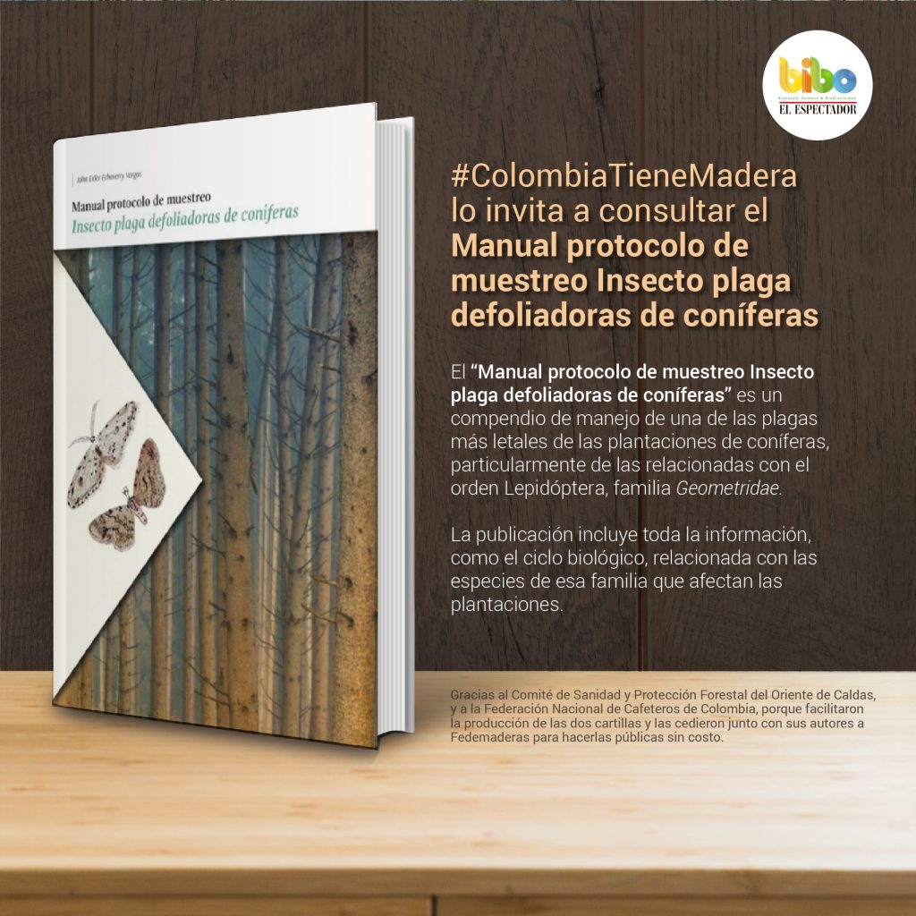 Manual protocolo de muestreo Insecto plaga defoliadoras de coníferas