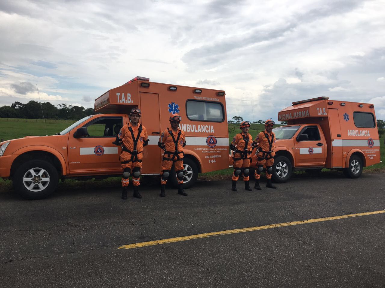 Ambulancias empiezan a llegar a zonas veredales