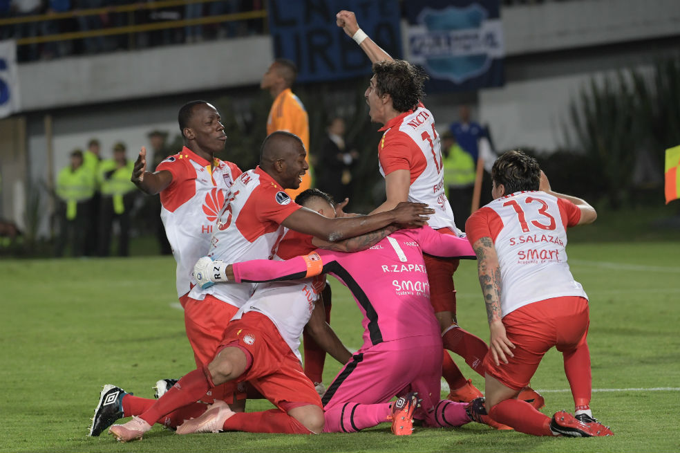 Santa Fe y Cali se juegan el semestre en la Copa Sudamericana