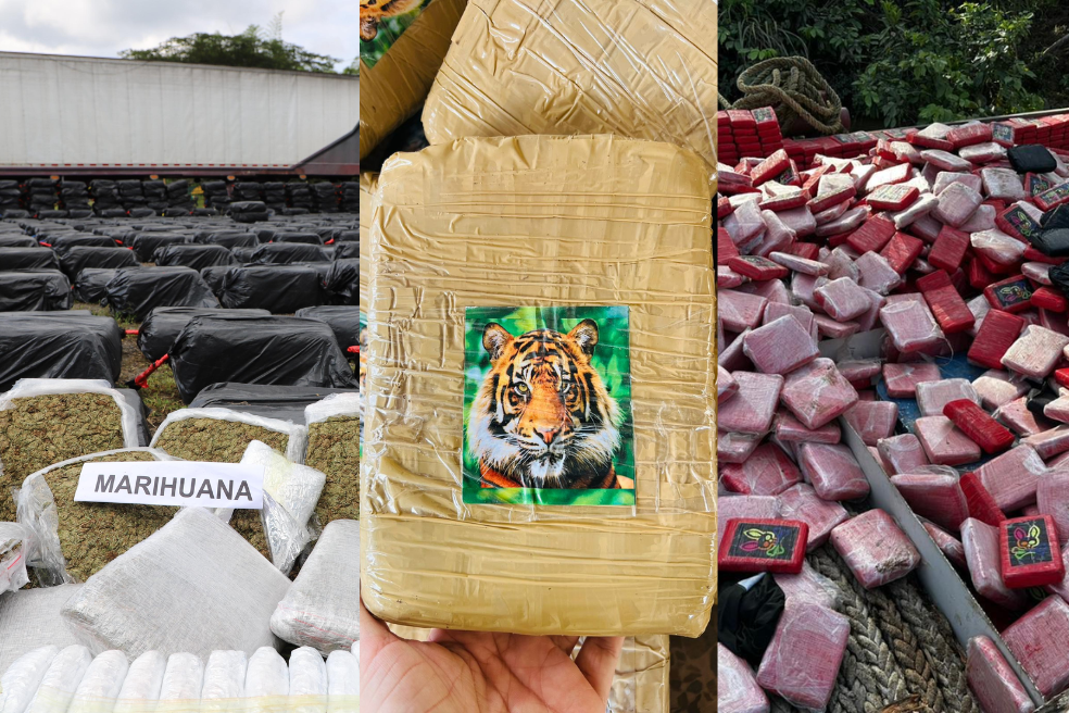 Así están las cifras de incautación de droga en Colombia: van más de 2.000 toneladas