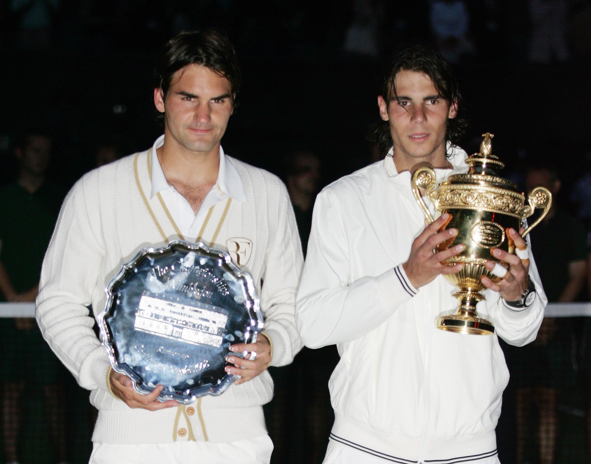 El ganador de la final de Wimbledon fue Nadal 6-4, 6-4, 6-7, 6-7 y 9-7.
