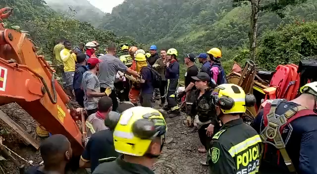 Derrumbe en Risaralda: aumenta a 11 la cifra de muertos