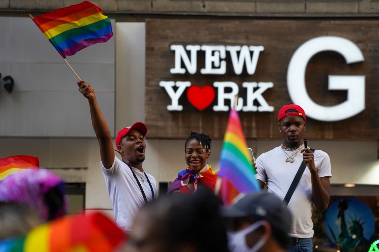 La Marcha de Liberación Queer en Nueva York, una celebración alternativa del orgullo, libre de policías y patrocinadores corporativos.