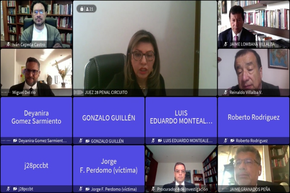 Audiencia preclusión Uribe