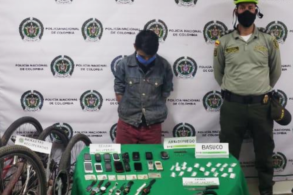 Cae “el escurridizo”, presunto ladrón que asaltaba en el occidente de Bogotá