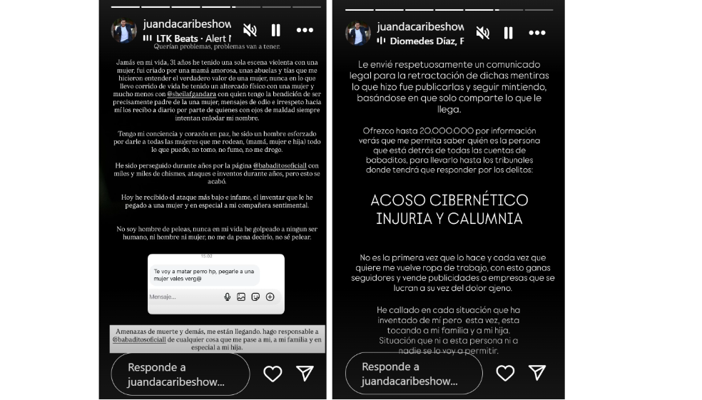 Juanda Caribe denunció delicada situación: “¿Querían problemas? Problemas tendrán"