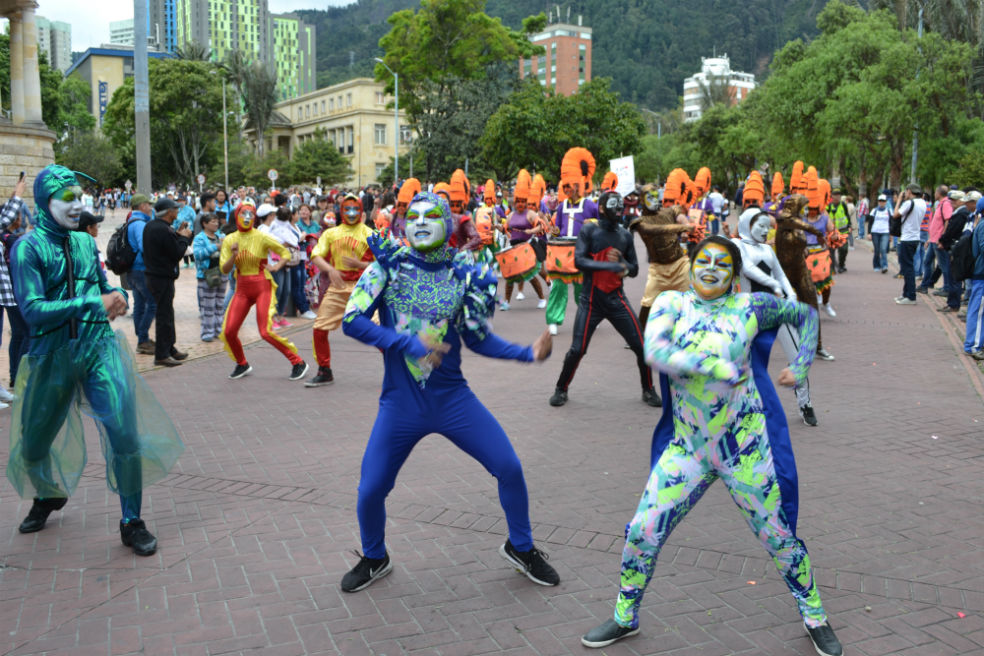 Desfile de comparsas de Bogotá cumplirá 25 años