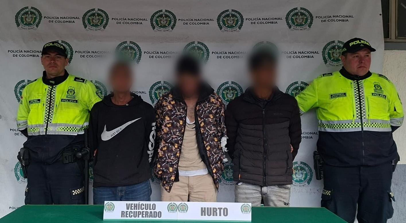 Cayeron delincuentes que estarían detrás del secuestro y hurto a familia en la vía Chipaque