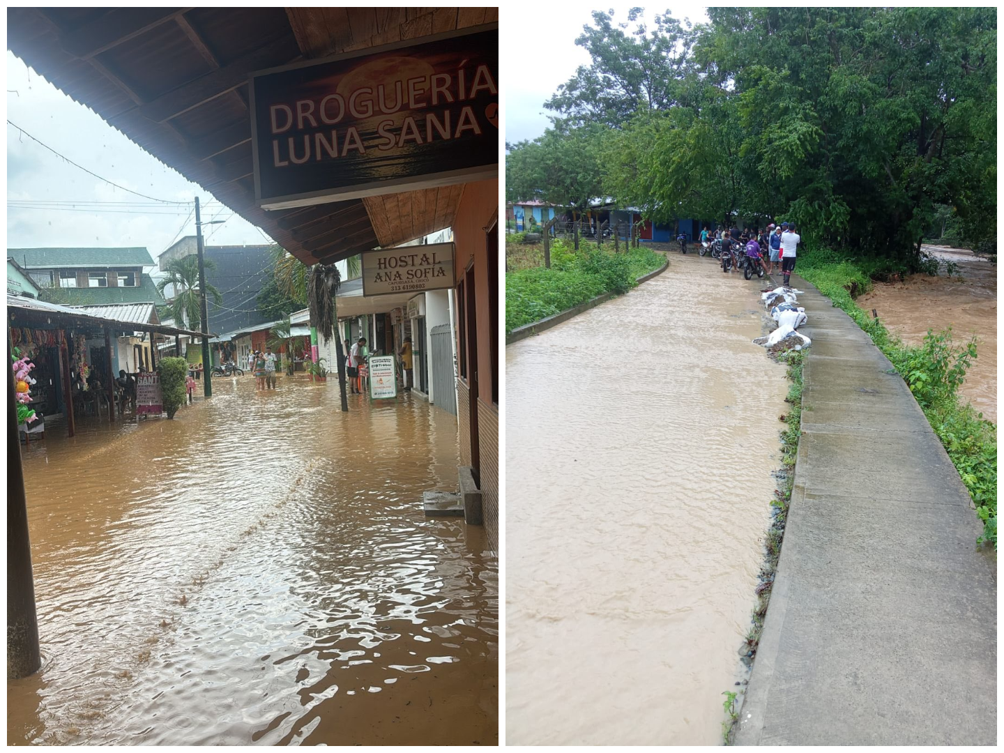 Dos personas muertas dejan las emergencias por lluvias en Chocó