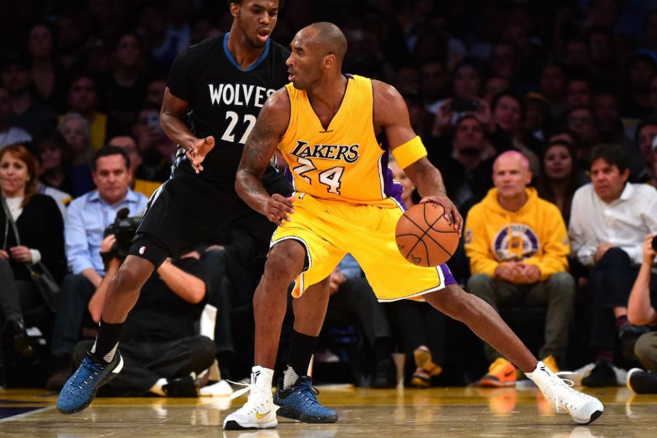 Kobe Bryant, jugador de Los Ángeles Lakers. Foto: AFP