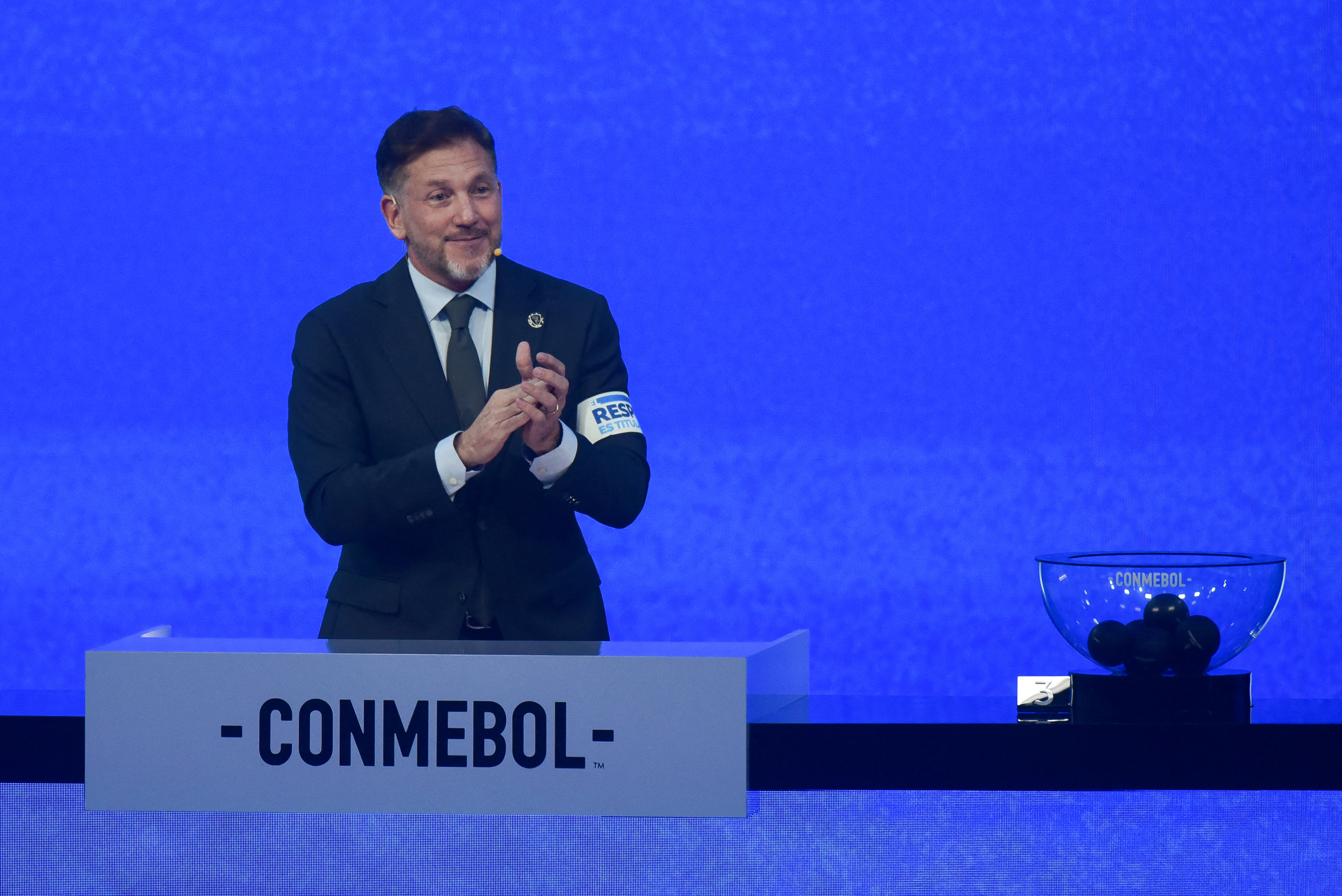Alejandro Domínguez, presidente de la Conmebol.