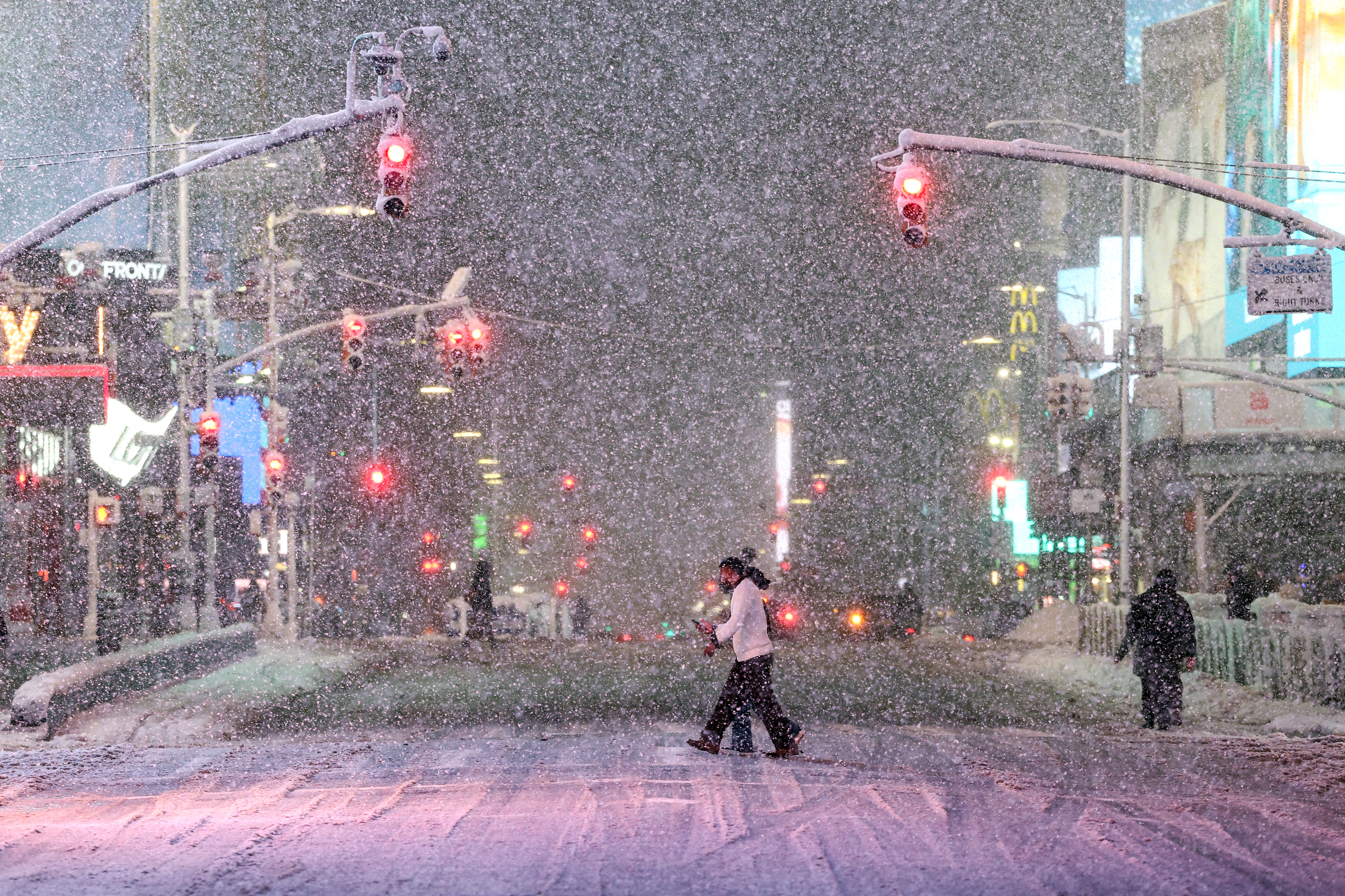 El “Waze de la nieve”: así usó Nueva York la tecnología para enfrentar la nevada
