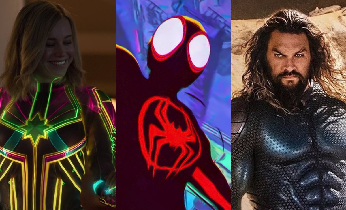 Spider-Man, Capitana Marvel, The Flash y más superhéroes que se tomarán 2023