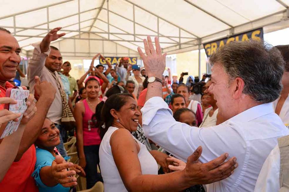 Santos pide defender la paz y da por aprobadas las circunscripciones para víctimas