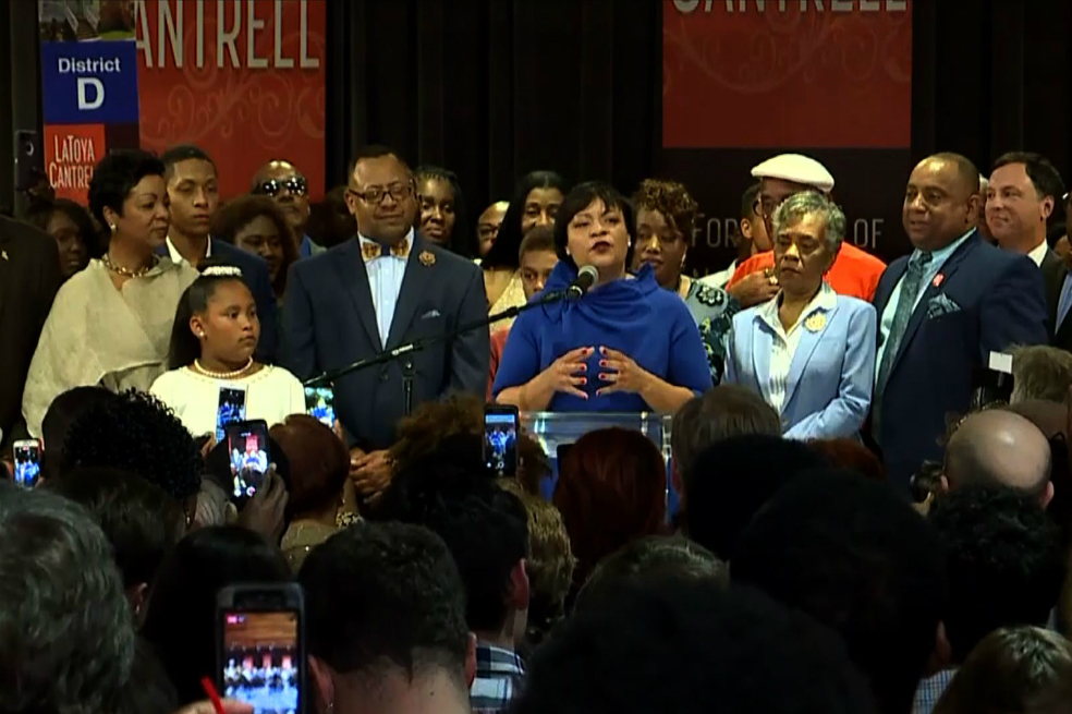 LaToya Cantrell, primera mujer elegida como alcaldesa de Nueva Orleans
