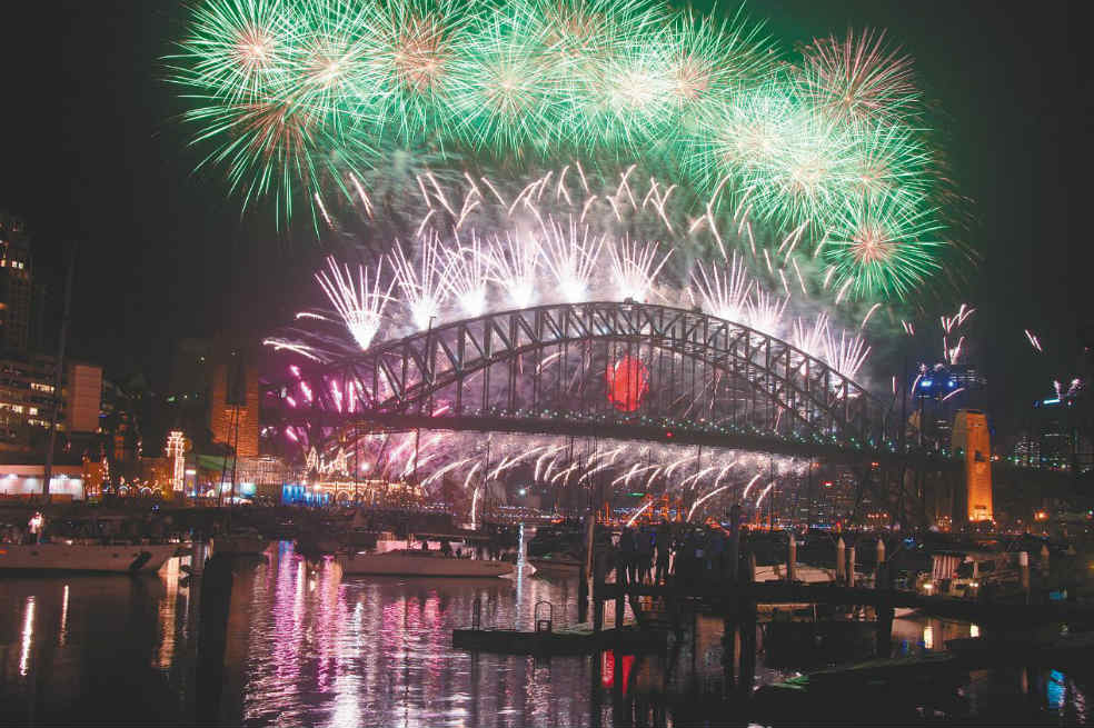 Australia, la capital del año nuevo