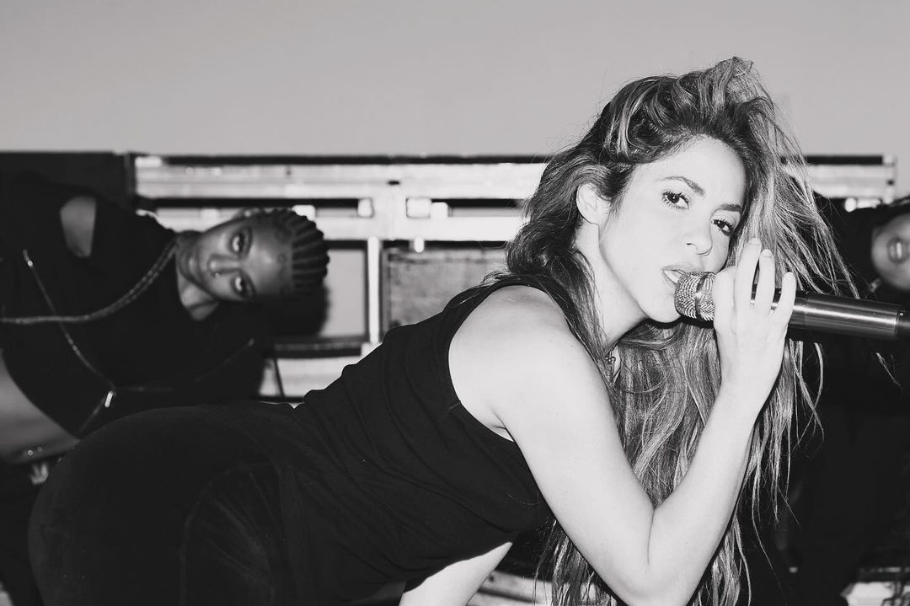 Se filtra video de Shakira ensayando para su presentación en la Copa América