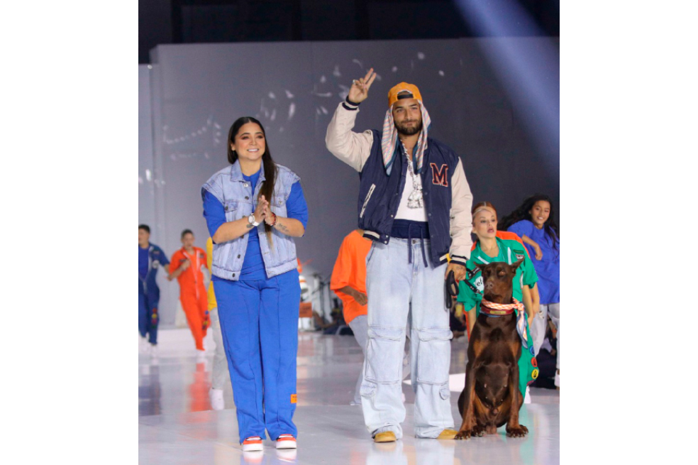 Una explosión de colores: así se vivió la pasarela de Maluma X GEF