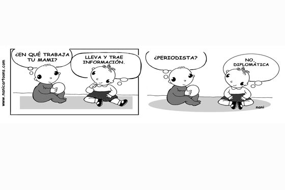 Periodista o diplomática