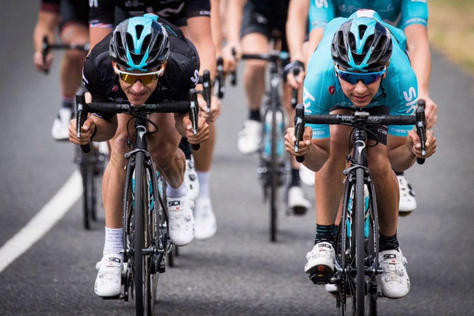 Sergio Luis y Sebastián Henao hicieron parte del cartel de la Criterium People’s Choice Classic. Foto: Team Sky