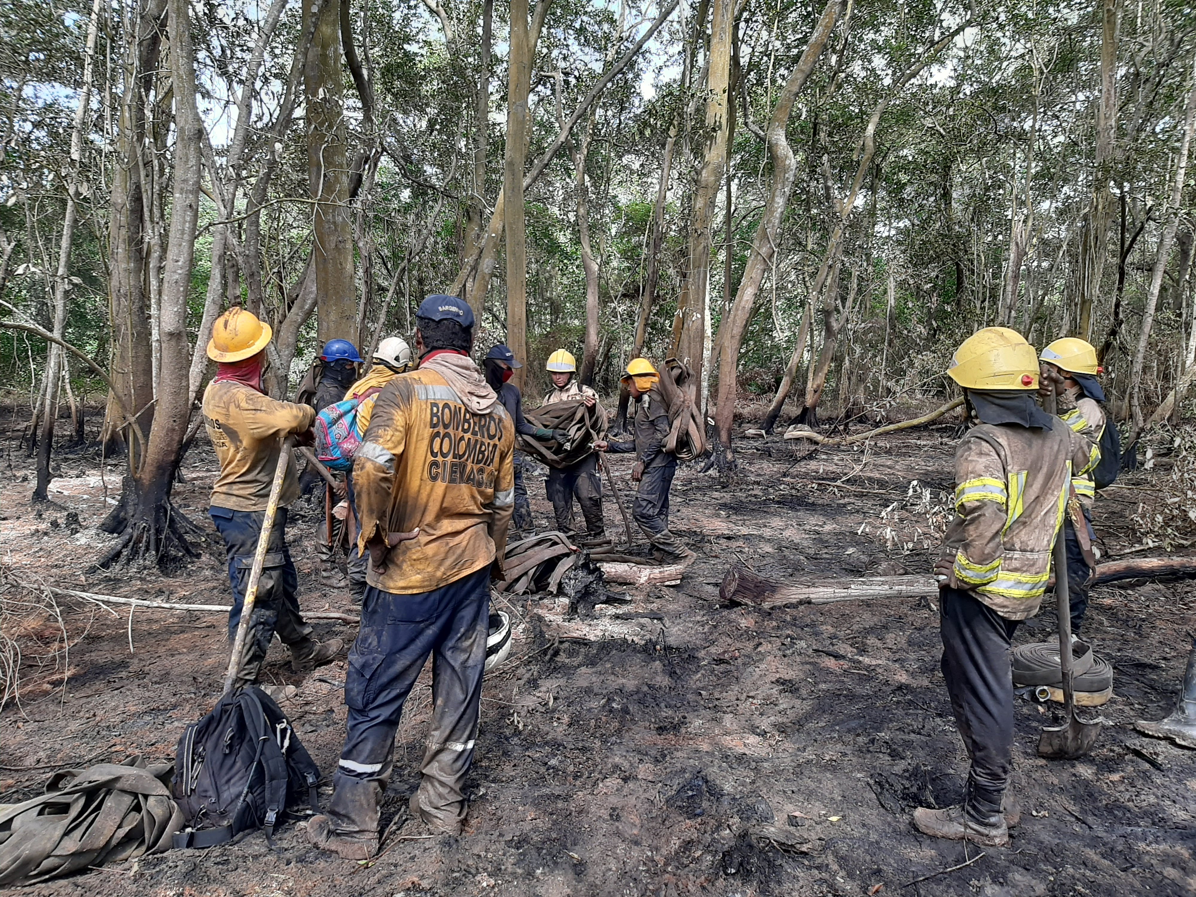 Gran porcentaje de los incendios son provocados por los cazadores, que crean cercos de fuego para atrapar más rápido a los animales y venderlos.