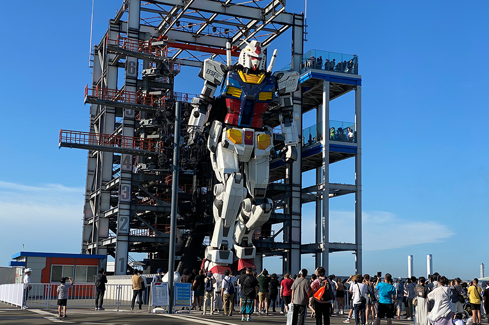 Torre de Tokio: robot guerrero